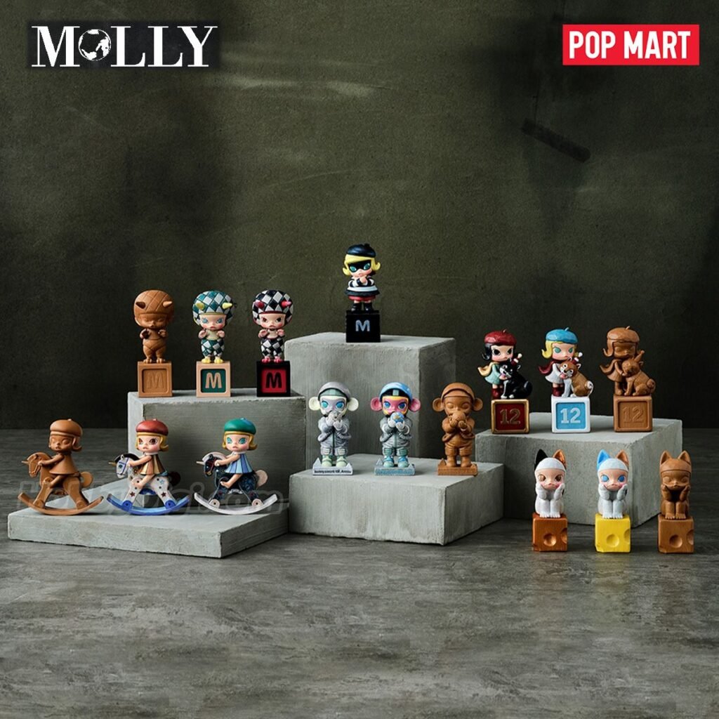 POP MART 泡泡瑪特 Molly 週年雕塑經典回歸系列盲盒 盒玩 (全10款)